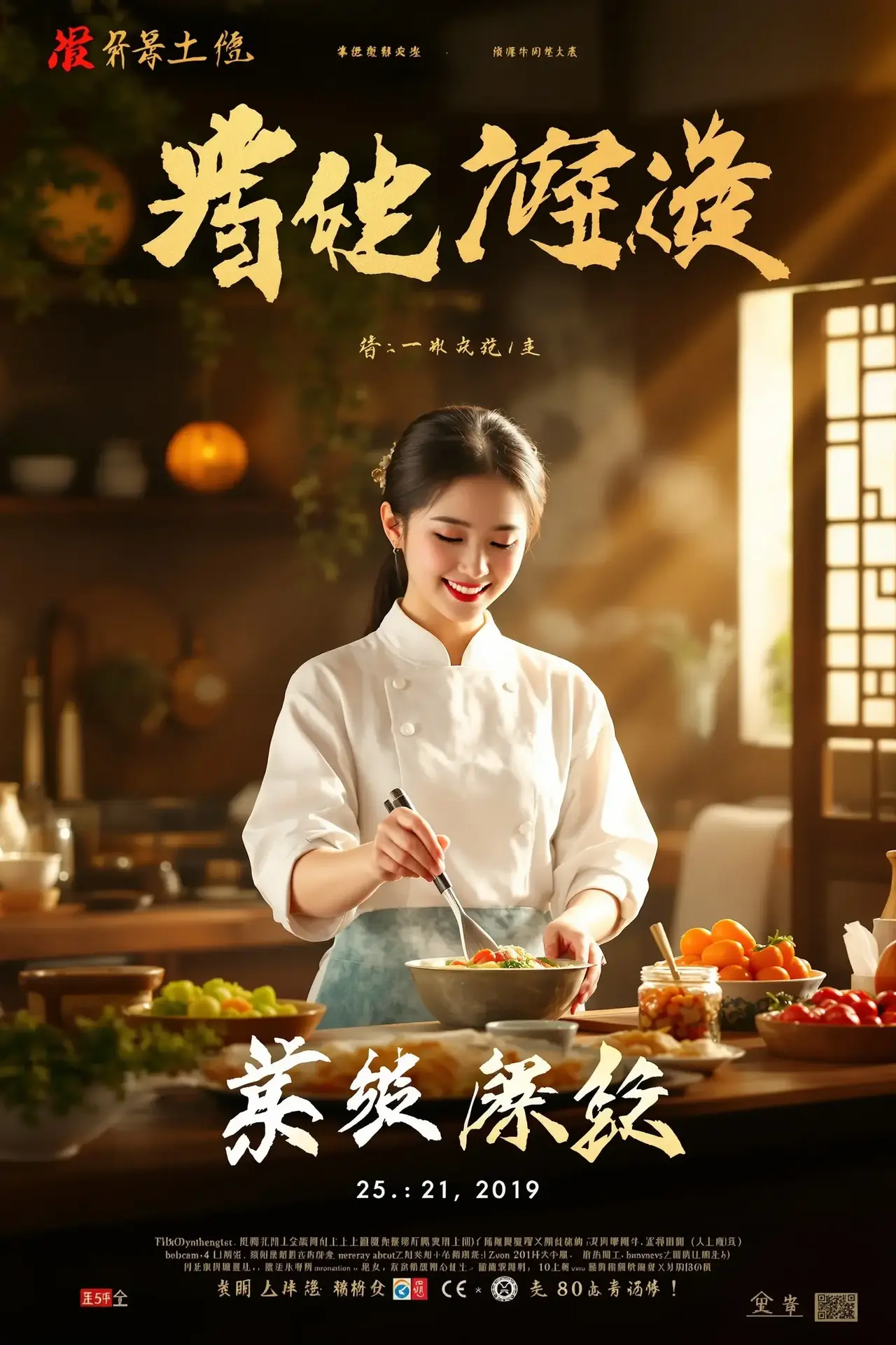 小厨娘的如意郎短剧封面，甜宠题材，72集