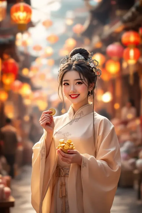 我在大明当锦鲤短剧封面，穿越重生题材，60集